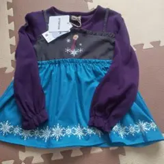 しまむら　アナと雪の女王　エルサ　チュニック
