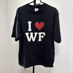WISH FOREVER I Love WF Tシャツ ブラック M