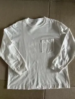 ポケット 長袖カットソー