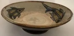 ５.壺屋焼　やちむん　魚紋　皿　陶器