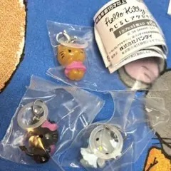 ハローキティ めじるしアクセサリー 日焼け 天使 小悪魔 ガチャガチャ チャーム