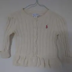 美品　Ralph Lauren ニットカーディガン 12M　ラルフローレン