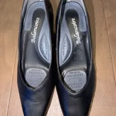 Balancoire パンプス ブラック 24cm 4Eのサムネイル