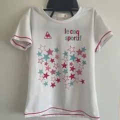 le coq sportif 星柄 Tシャツ130値下げしました