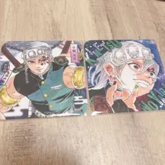 鬼滅の刃 アートコースター 宇髄天元 2枚セット