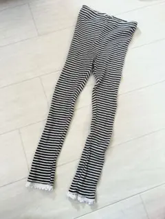アジャットジェシカ★POISSON ストライプ レギンス 125cm