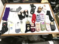 レディースソックス、ハイソックス　まとめて色々いっぱい　新品　★せ9065のサムネイル