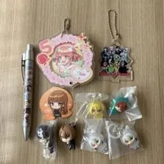 からぴち　カラフルピーチ　のあ　缶バッジ　缶バッジケース　ぷぴぱ　まとめ売り