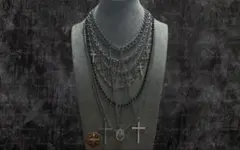 gunda系 Necklace ハンドメイド　ステンレス