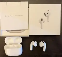 美品　Apple　AirPods4　エアポッズ4　ANC　ノイズキャンセリング