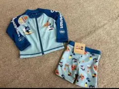 水着　ラッシュガード　上下　水遊び　アンパンマン　バイキンマン　チーズ　男の子