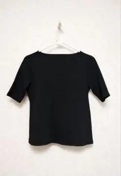K.T KIYOKO TAKASE リブニット カットソー Tシャツ ブラックのサムネイル