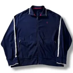 ポロラルフローレン パフォーマンス トラックジャケット ネイビー XXL ポニー