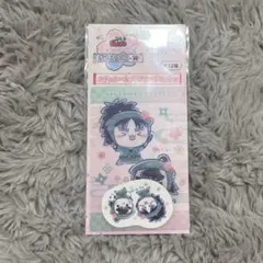 桜もちぴこの段　中在家長次　七松小平太　ステッカー　フリューくじ　忍たま乱太郎