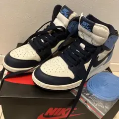 Nike Air Jordan ネイビー/ホワイト