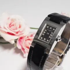 ショーメ CHAUMET スタイルレクタングル 12ダイヤ 腕時計 美品 467のサムネイル