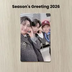 ATEEZ ユノ ウヨン ヨサン ユニットトレカ シーグリ 2026 流通特典