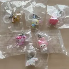 サンリオキャラクターズ ゆるっとめじるしアクセサリー 全6種コンプリート