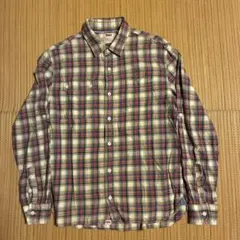 リーバイス チェック柄長袖シャツ　Sサイズ