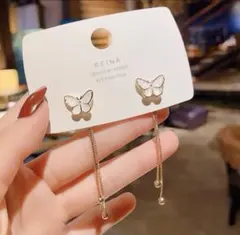 耳元オシャレ　揺れピアス5点セット　セール3500円→2000円