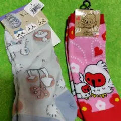 いちかわモモンガとToki Toki ソックス 22-24 cm