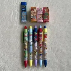 ディズニー トイストーリー シャープペンシル 5本セット 角消し　芯のサムネイル