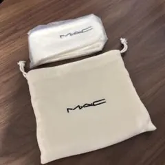 MAC ノベルティ　ポーチ・ヘアバンドセット