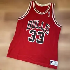 90s Champion NBA ブルズ ピッペン #33 ゲームシャツ 48 - メルカリ