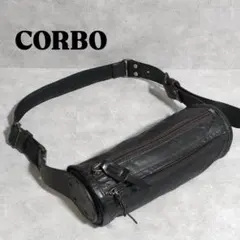 CORBO】equines/馬革/ボディバッグ/日本製/レザー/黒 - メルカリ
