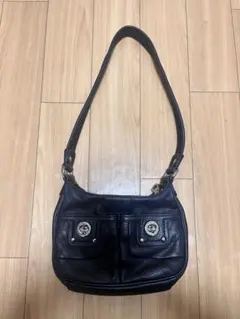 【MARC JACOBS】黒 レザー ハンドバッグ