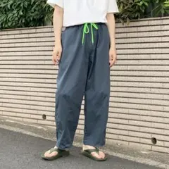 ワイドイージーパンツ スケボー スケパン スケートボードSK8 ビッグシルエット