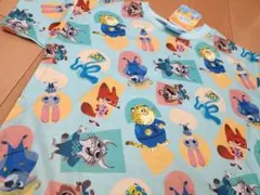 Disney ズートピア 総柄 Tシャツ 95cm
