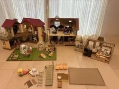 シルバニアファミリー 家と人形セット　※直接の引き渡し限定