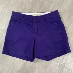 BANANA REPUBLIC MARTIN FIT ショートパンツ パープル