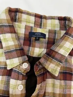 ITEMS URBAN RESEARCH チェック柄シャツ 38