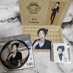 名探偵コナンカフェ2025 アクリルコースター 上原由衣　招待状　特典　3点