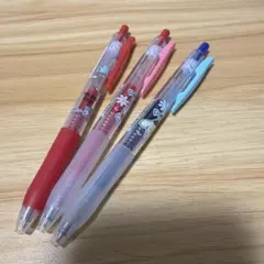 ZEBRA SARASA CLIP ボールペン 3本セット キャラクターのサムネイル