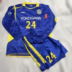JFL横河武蔵野FC選手実使用GK シャツパンツセット Oサイズ - メルカリ