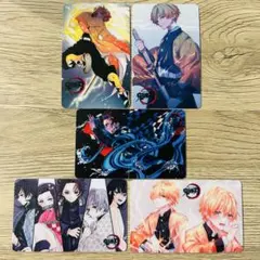 鬼滅の刃ICカードステッカー　5枚セット