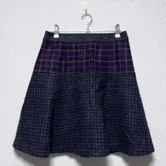 kumikyoku クミキョク　プリーツスカート　M ショート丈　秋冬