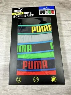 プーマ PUMA 男の子用 ボクサーパンツ Lサイズ　 4枚セット！