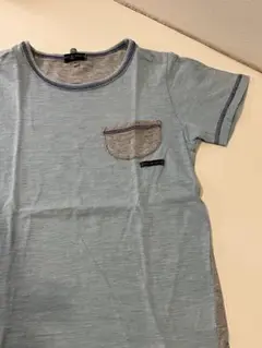 Zuppa di Zucca 水色 Tシャツ ポケット付き　150㎝