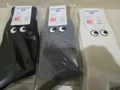 ユニクロ×アニヤ・ハインドマーチ ヒートテックソックス　３足セット