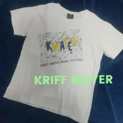 KRIFF MAYER クリフメイヤー 音楽祭 Tシャツ 白 半袖Tシャツ