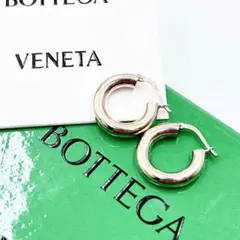BOTTEGA VENETAボッテガヴェネタ フープ ピアス ピンクゴールドのサムネイル