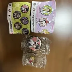 鬼滅の刃 オリジナル缶バッジ　アクリルキーホルダー
