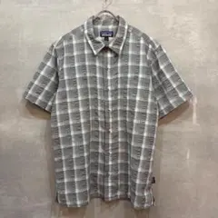 Patagonia パタゴニア 半袖シャツ L チェック柄のサムネイル