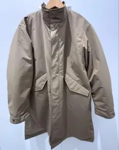 ユニクロ ウィンドプルーフ2WAYコート ブラウン S