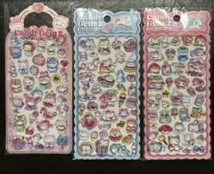 Candy Gem 2 キャラクターシール 3シートセット