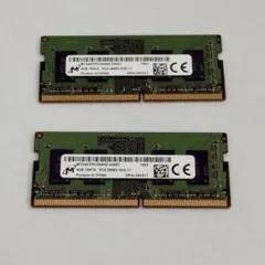 り*ち様 Micron DDR4 8GB PC4-3200AA メモリ 2枚セッ - メルカリ